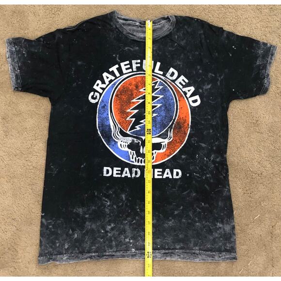 Grateful Dead Shirt Mens Skull Black Dead Head Music Concert NW0T Medium - Picture 3 of 5